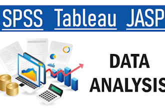 do jasp, tableau or spss data analysis