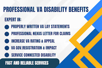 craft VA disability appeal, letter for benefit, va increase, VA disability claim
