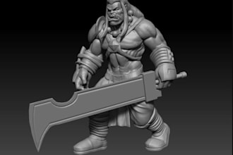 sculpt 3d human model for digital use,xyz texture model,zbrush model for 3dprint