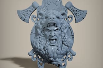 3d bas relief model, coin bas relief, high relief coin, medallion 3d printing