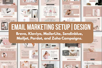 setup brevo, klaviyo, mailerlite, mailchimp, mailjet, pardot, zoho campaigns