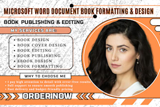 edit design microsoft word document formatting book publishing for amazon kdp