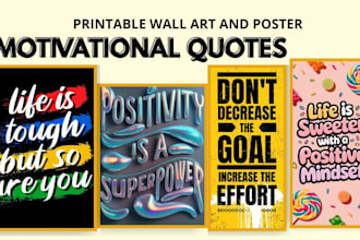 design a typography poster wall art motivational quotes dictionary definition