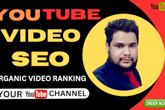 do best youtube video SEO expert optimization and channel growth manager