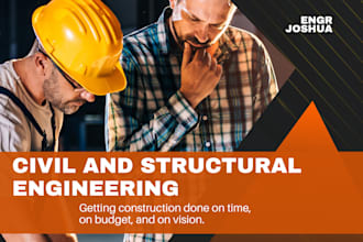 do structural engineer for  steel, wood, and concrete design