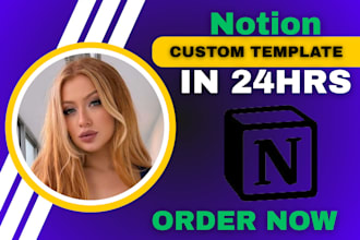 setup notion CRM workspace be notion expert design notion template in 24hrs make