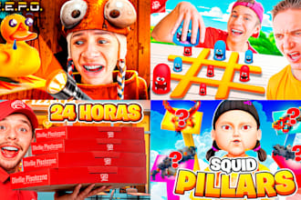 make a professional and viral thumbnail for youtube
