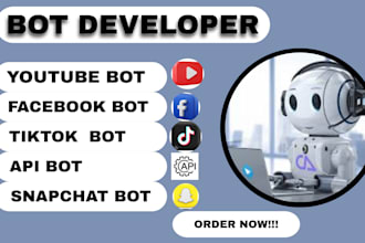 create automated social media bot, reddit bot, twitter x bot instagram bot
