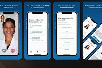 develop hipaa compliant telemedicine healthcare tracking website and mobile app