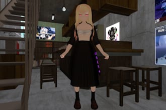 create custom vrchat avatar for you vr avatar vr character nsfw furry vrc asset