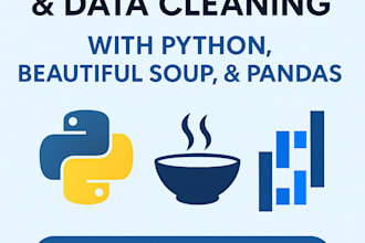 scrape and clean web data with python and pandas