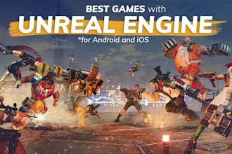 develop multiplayer unity 2d 3d unity game unreal engine mobile pc game reskin