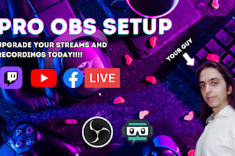 setup your obs and make you a pro streamer