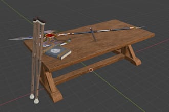 create simple 3d models for vrchat in blender