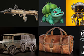 do 3d game assets