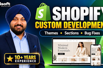 shopify ai expert and theme developer