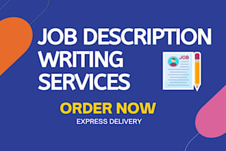 write job description, resume, tailor resume and interview preparation