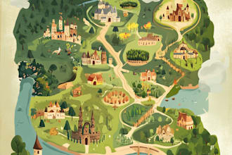 do create a fantasy map that fits your imagination