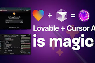 build lovable app, react , bolt new, lovable, v0, cursor ai, shadcn ui, supabase