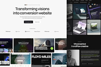 design redesign showit website or template, smugmug website printful squarespace