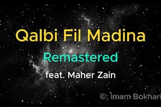 compose your soulful acoustic nasheed,song to a modern sound design