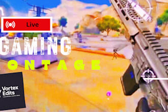 am edit your youtube and instagram gaming reel in capcut