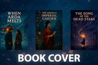 design ai sci fi, fantasy, fiction, horror cover for your books