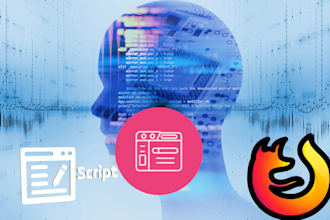 develop an extension script for chrome, firefox and edge for you