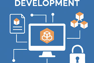 custom offer custom blockchain development and custom smart contract solutions