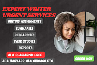 do assignments, case study, research and summary, proposals, apa paper, analysis