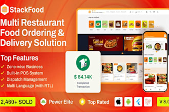 build uber eats, swiggy, zomato, multi restaurant food delivery apps