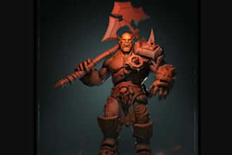 design  ttrpg model stl file, sculpt  warhammer 4ok,3d toy game minis, printable