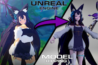 rip or extract 3d models from websites games apps