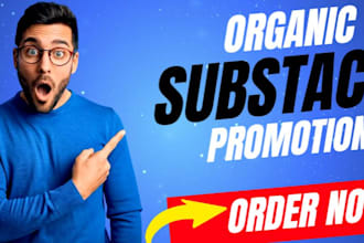 promote your substack page, profile, link and improve your engagement