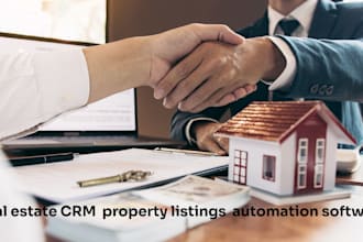 real estate CRM  property listings  automation software