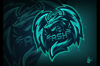 design animal mascot, gaming, cartoon esports logo, twitch, fivem, business