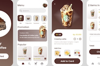 build coffee shop app, coffee shop website, cafe shop app, virtual coffee app