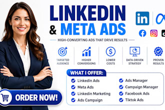 real estate linkedin ads facebook tik tok shop meta ads campaign manager setup