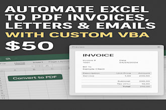 automate bulk PDF generation of custom reports, invoices letters from large data