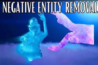remove negative entity, black magic, blockage, hex, evil spirit, curse, evil eye