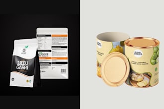 do attractive product packaging box design and amazon packaging design