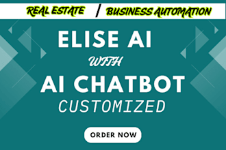 do ai chatbot elise ai real estate crm ai automation for business automation