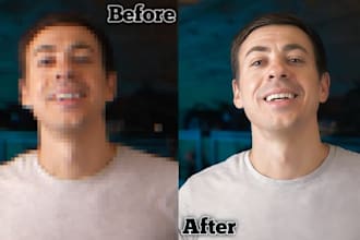 restore sharpen enhance and upscale photos