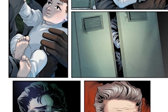 draw comic book illustration graphic novel character design comic strip comics