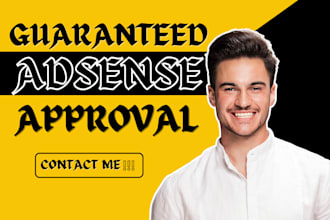 create an adsense blog website with guaranteed approval