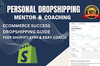 be your shopify mentor dropshipping coach ecommerce consultants shopify coach