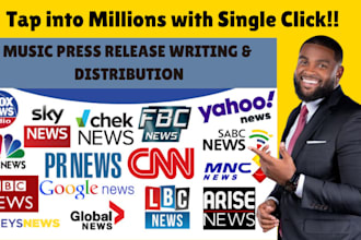 write music press release, submit press release music press release distribution