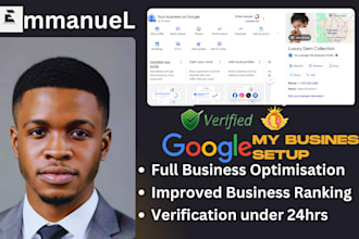 setup verified google my business  local SEO listing for your business