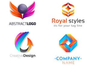 make creative, initial stunning retro vintage, flat elegant classic brand logo