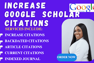 increase google scholar citations, backdated citations